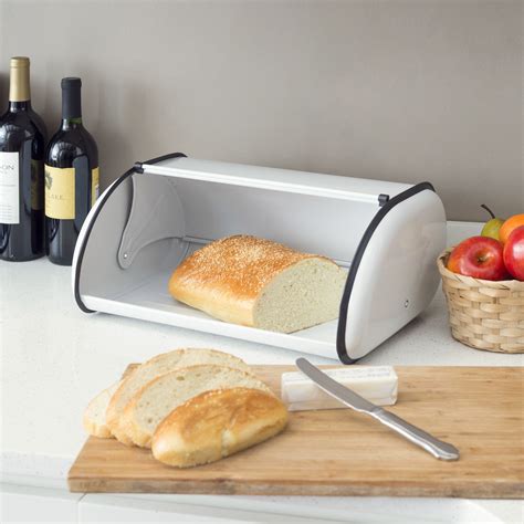 glass and metal bread box|best bread keeper box.